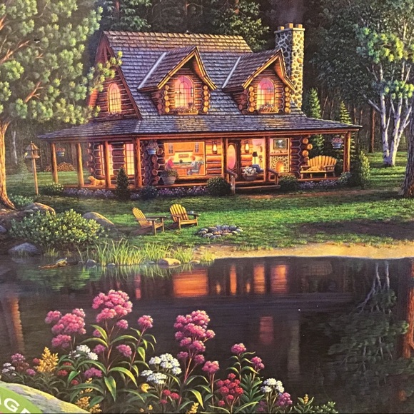 💥 NWT Puzzle Kim Norlien artist. - Picture 2 of 8